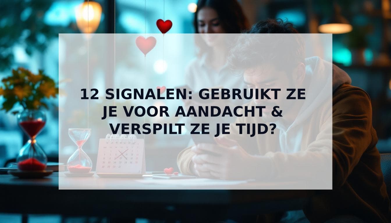 Cover Image for Gebruikt ze je? 12 duidelijke signalen dat ze je tijd verspilt