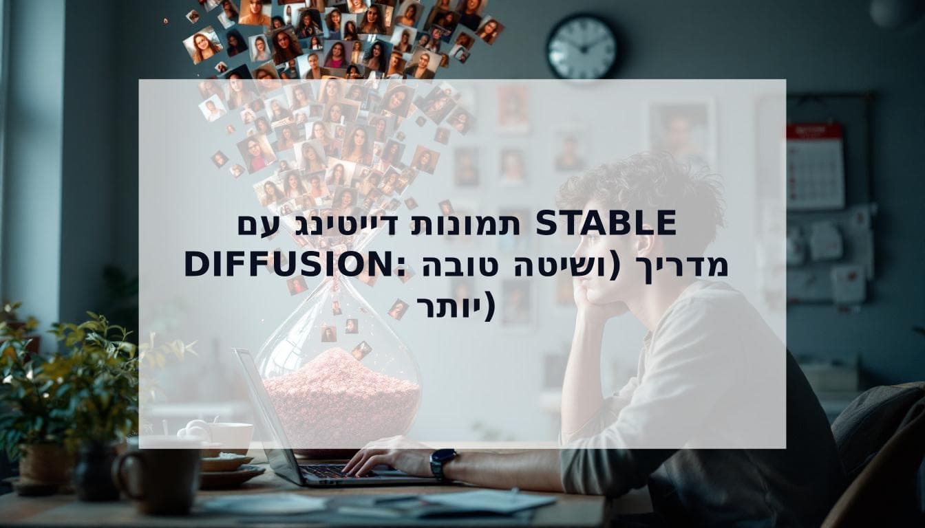 Cover Image for המדריך ל-2025: תמונות דייטינג עם Stable Diffusion (ולמה זה לא שווה את הזמן שלך)