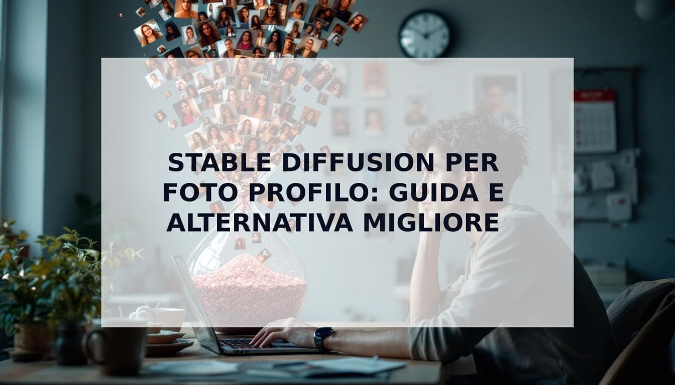 Cover Image for La guida 2025 a Stable Diffusion per le foto profilo (e perché non vale la pena)
