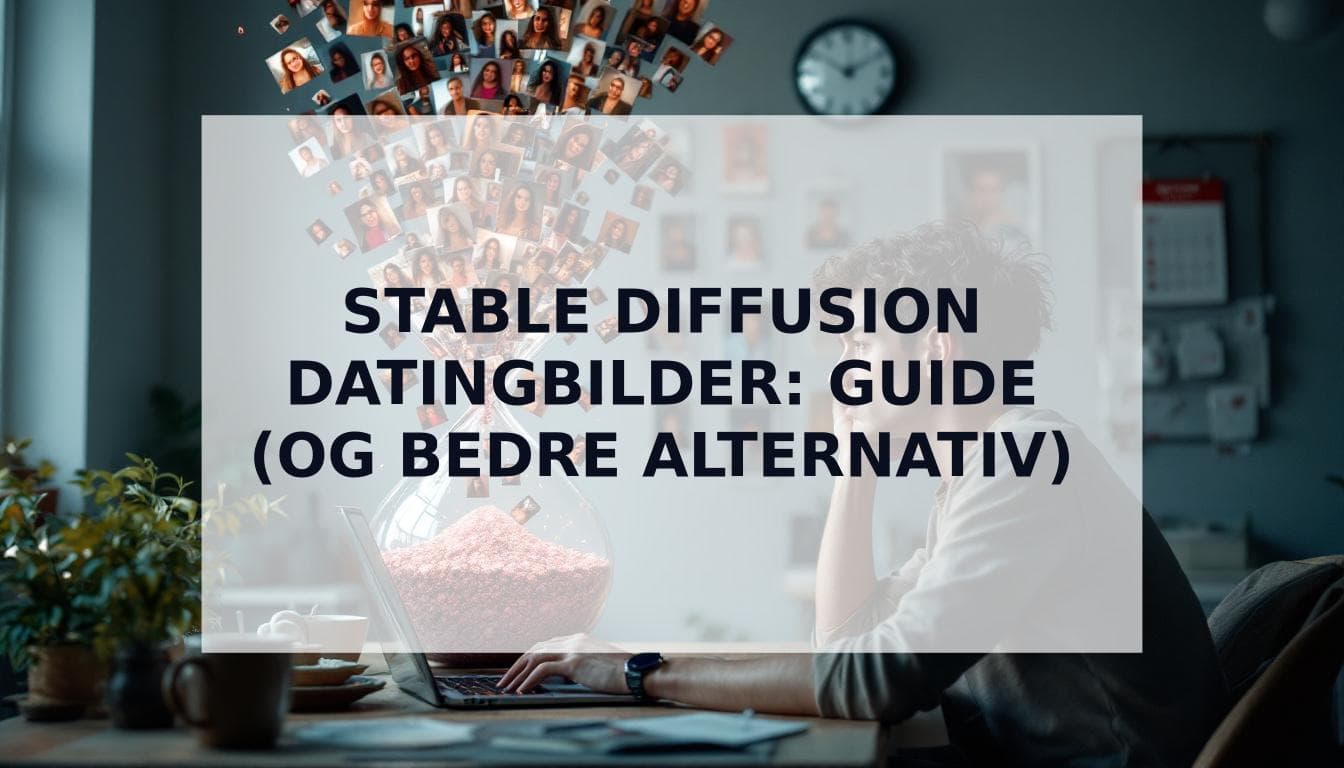 Cover Image for 2025-guiden til Stable Diffusion for datingbilder (og hvorfor det ikke er verdt tiden din)