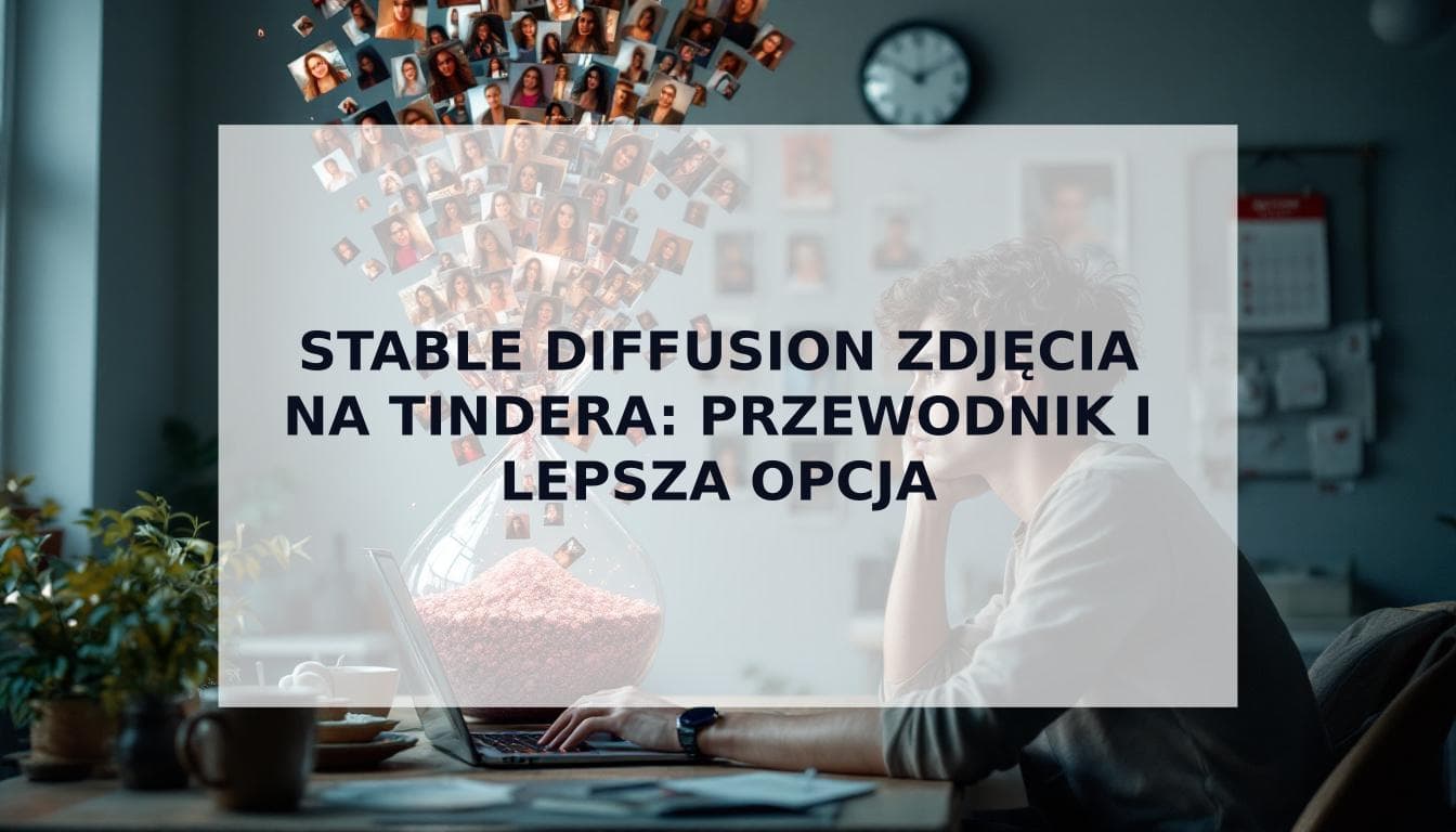 Cover Image for Przewodnik 2025: Stable Diffusion zdjęcia na Tindera (i dlaczego to strata Twojego czasu)