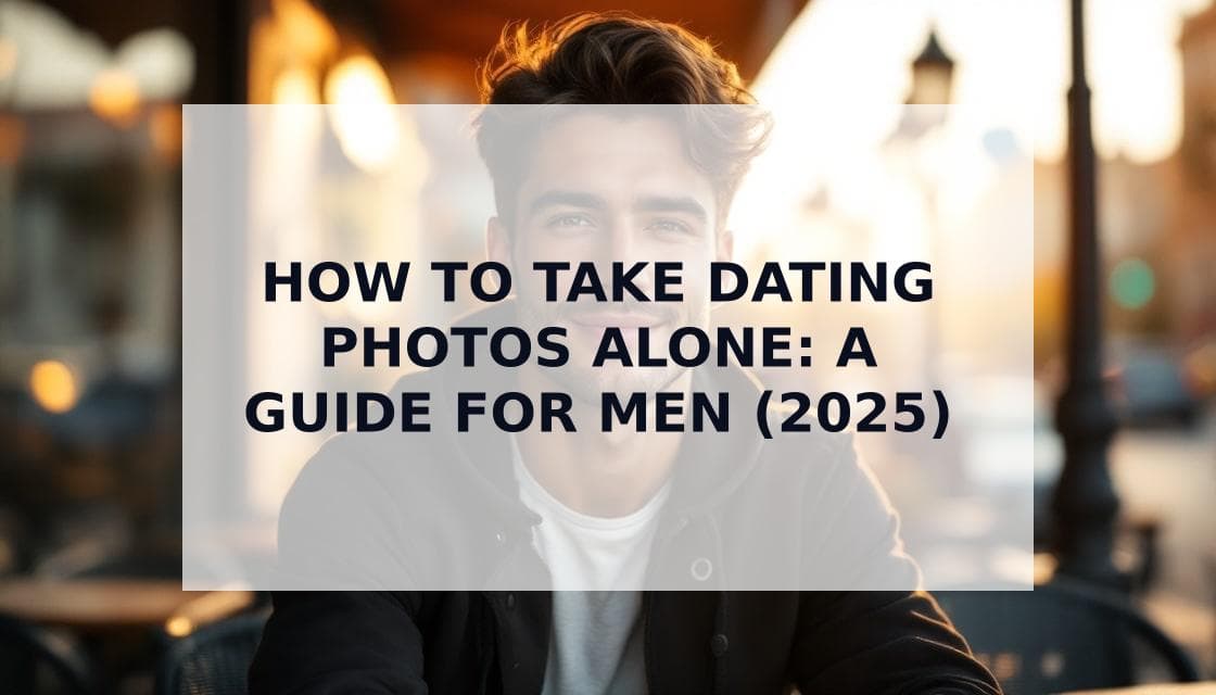 Cover Image for How to Take Dating Pictures by Yourself: A Man's Guide to Better Matches