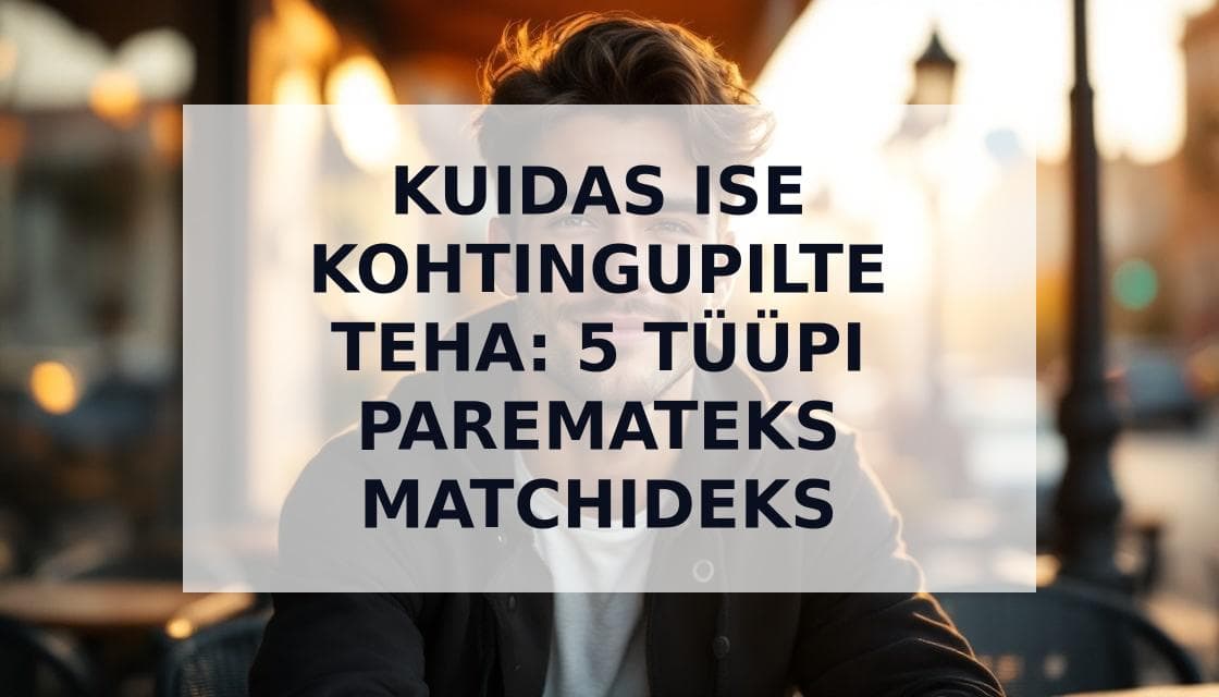 Cover Image for Kuidas ise kohtingu pilte teha: 5 pilditüüpi ja ekspertide nõuanded