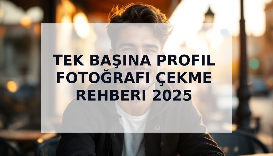 Cover Image for Tek Başına Profil Fotoğrafı Nasıl Çekilir: Evde Profesyonel Sonuçlar