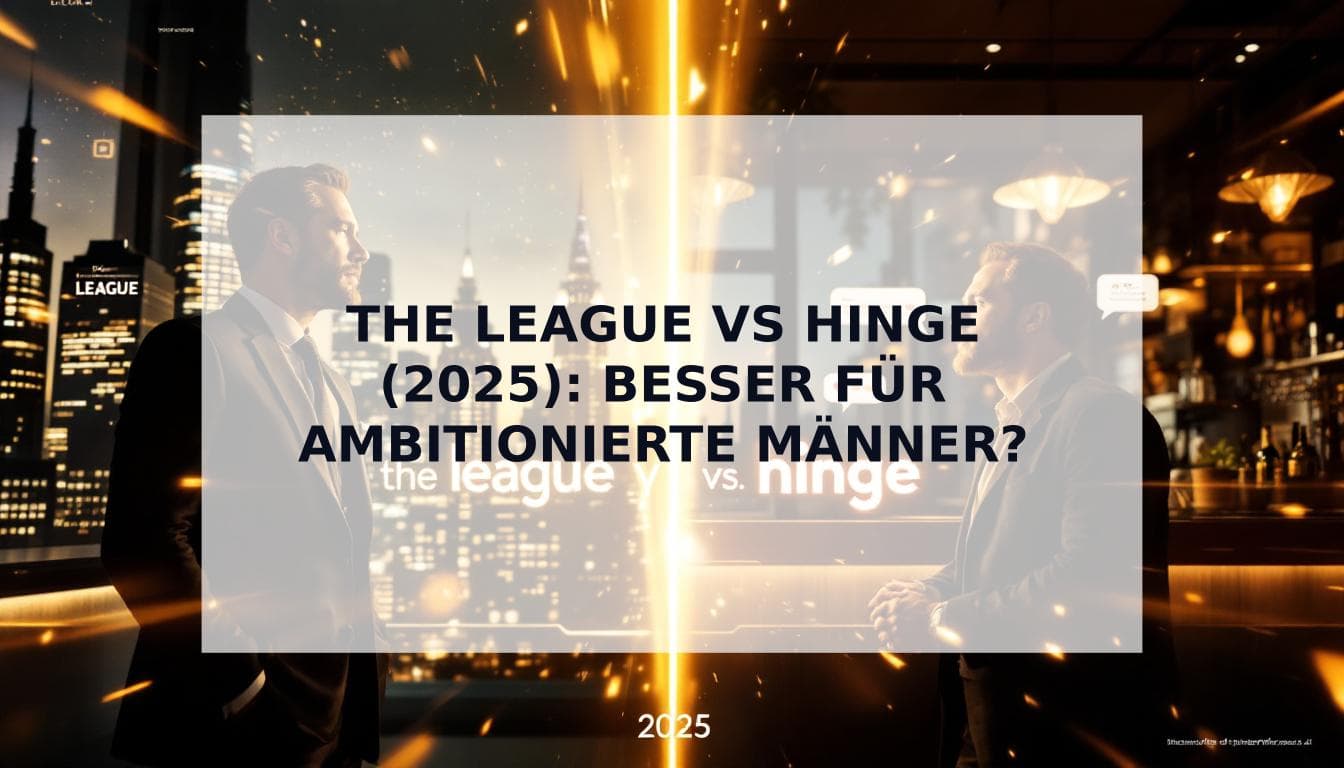 Cover Image for The League vs. Hinge: Der ultimative Vergleich 2025 für ambitionierte Männer