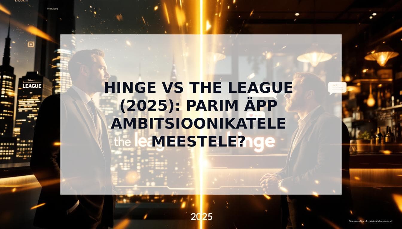 Cover Image for Hinge ja The League võrdlus: Milline tutvumisäpp sobib ambitsioonikatele meestele 2025. aastal?