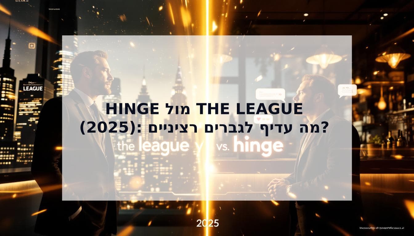Cover Image for Hinge מול The League: השוואה לגברים מצליחים 2025