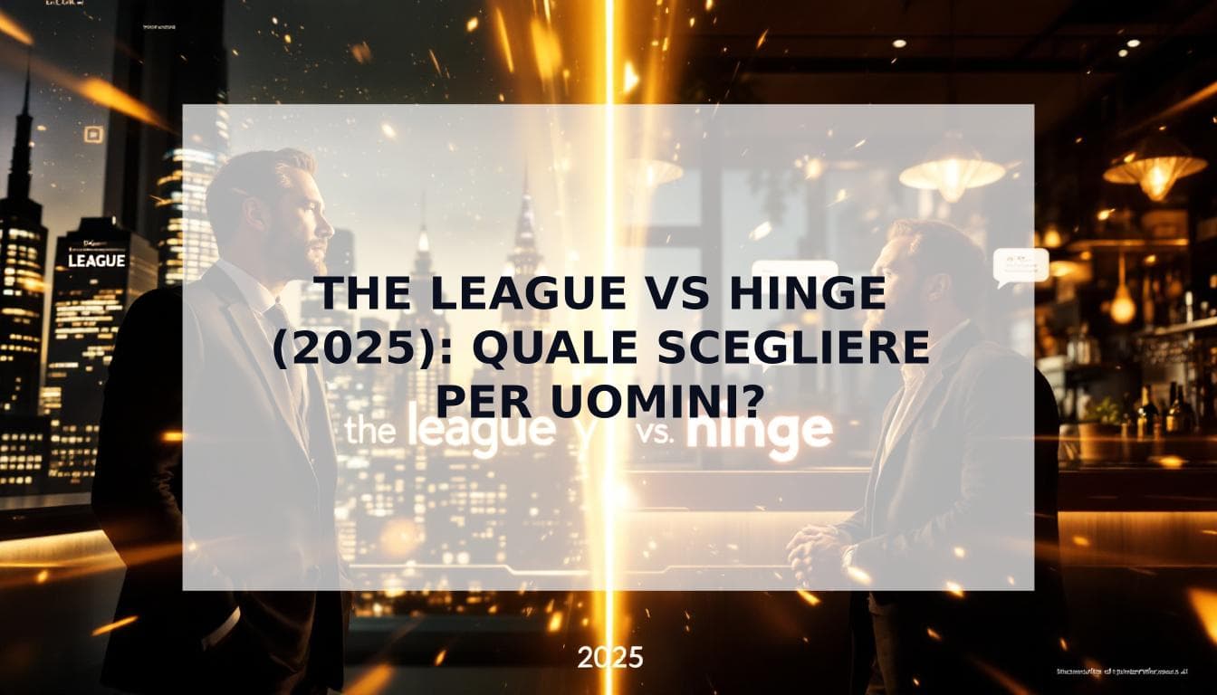 Cover Image for The League vs. Hinge: Il confronto definitivo del 2025 per uomini ambiziosi