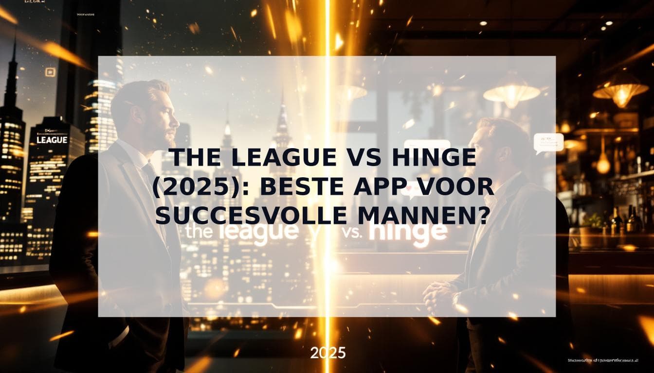 Cover Image for The League vs. Hinge: De Ultieme 2025 Vergelijking voor Ambitieuze Mannen
