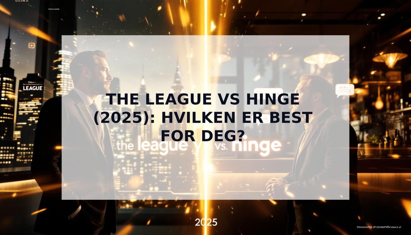 Cover Image for The League vs Hinge datingapp: Den store duellen for ambisiøse menn i 2025