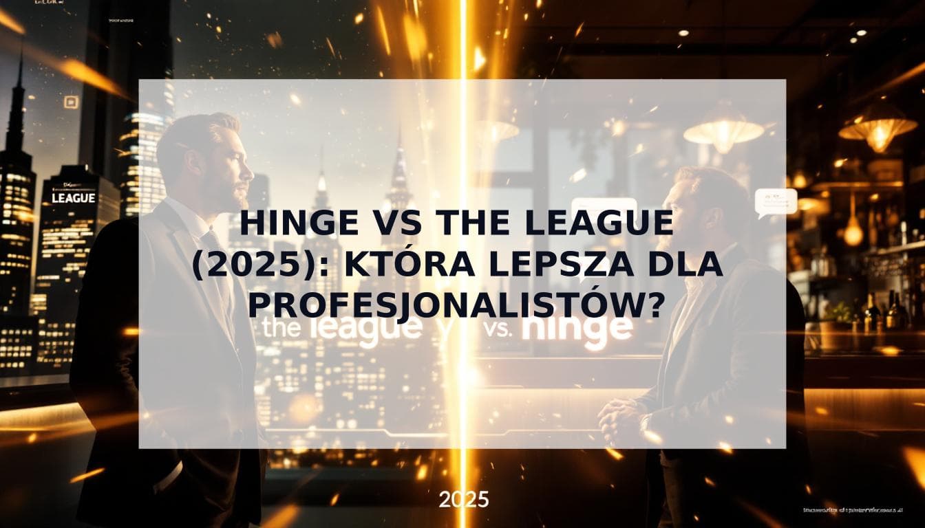 Cover Image for Hinge vs The League: Ostateczne porównanie 2025 dla ambitnych mężczyzn