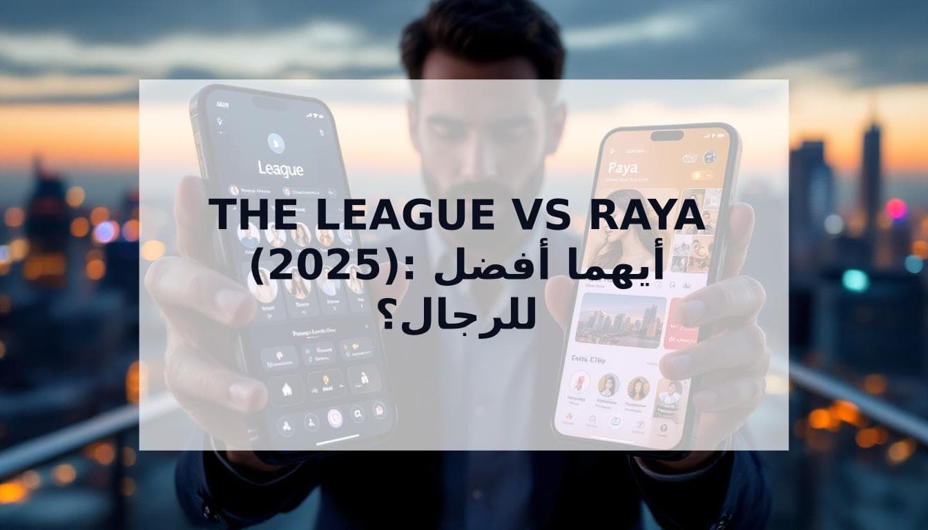 Cover Image for مقارنة تطبيقات التعارف النخبة (The League vs Raya): أيهما يستحق العناء للرجال؟