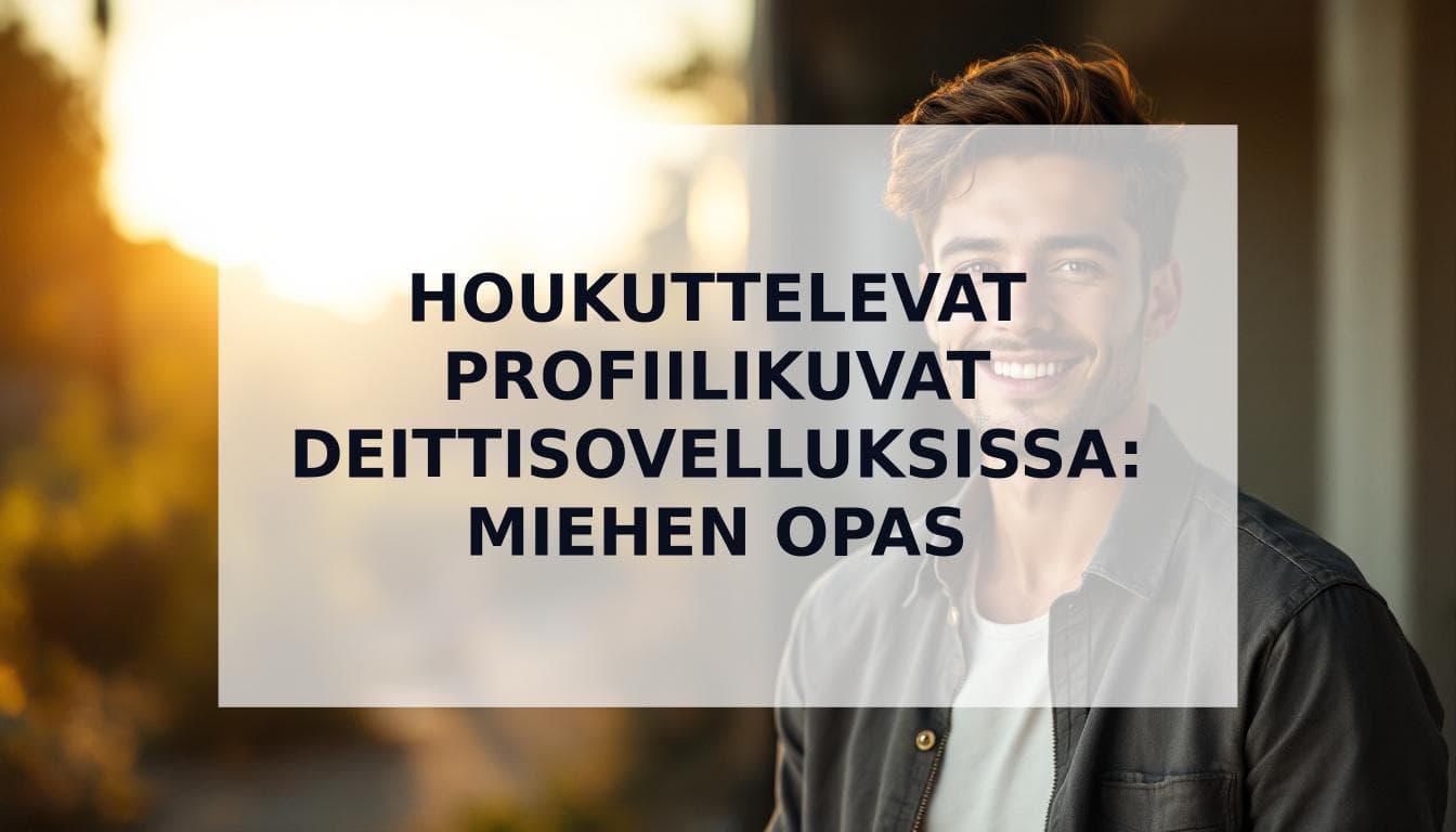 Cover Image for Toimivatko houkuttelevat profiilikuvat deittisovelluksissa? Miehen opas onnistumiseen.