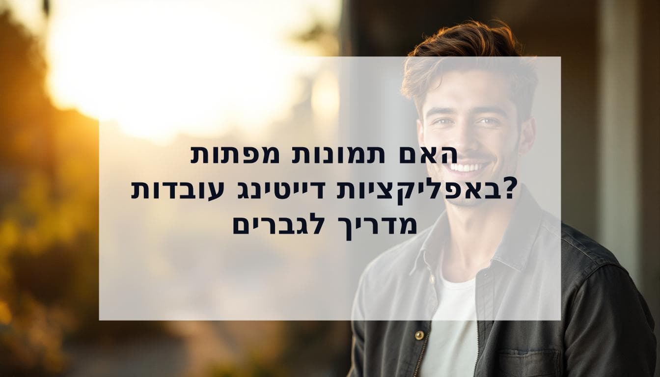 Cover Image for האם תמונות מפתות באפליקציות דייטינג עובדות? המדריך לגברים שיעשו את זה נכון