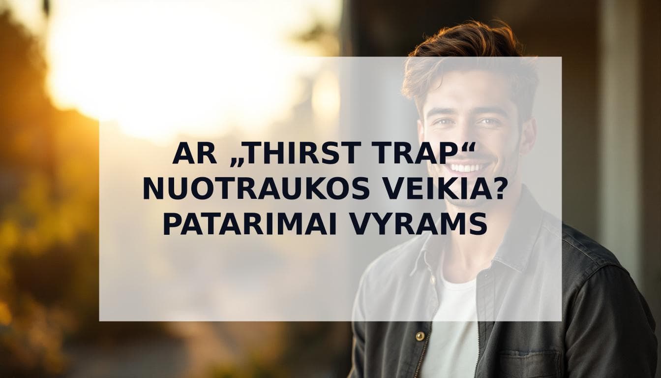 Cover Image for Ar „Thirst Trap“ nuotraukos veikia pažinčių programėlėse? Gidas, kaip vyrams sukurti efektyvias pažinčių programėlių nuotraukas