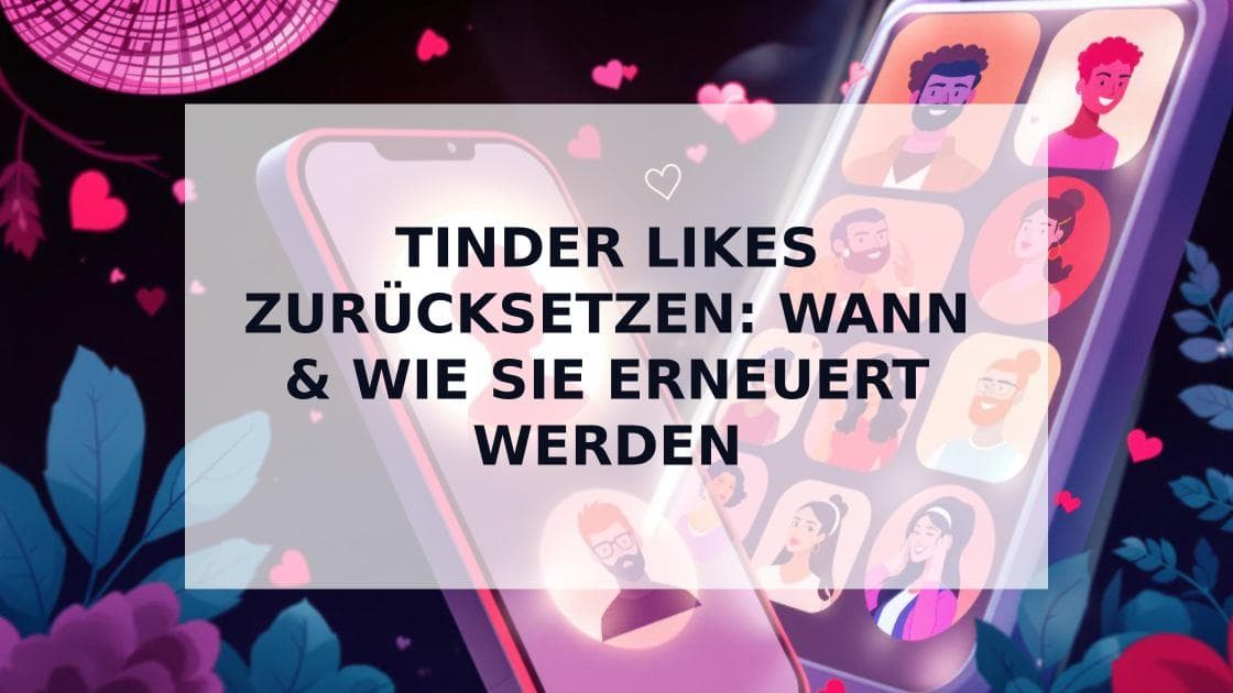 Cover Image for Tinder Likes zurücksetzen: Der ultimative Guide zu Limits & Cooldown 2025
