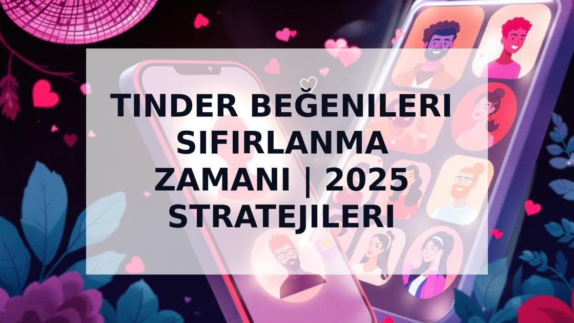 Cover Image for Tinder Beğenileri Ne Zaman Sıfırlanır? 2025'te Stratejini Geliştir