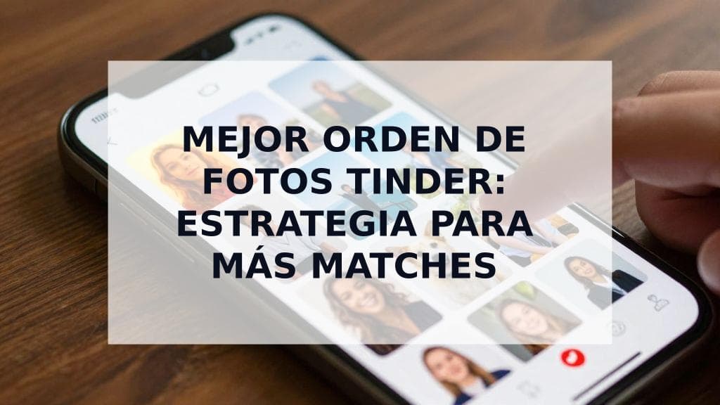 Cover Image for El Mejor Orden de Fotos en Tinder: Una Guía Estratégica para tus 9 Imágenes