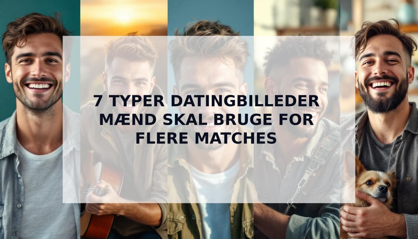 Cover Image for De 7 arketyper: Din guide til de bedste datingbilleder for mænd