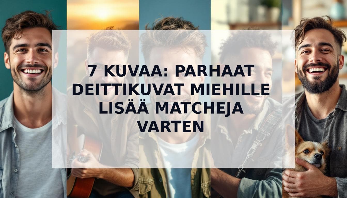 Cover Image for Parhaat deittikuvat miehille: 7 kuva-arkkityyppiä, jotka saavat sinulle matcheja