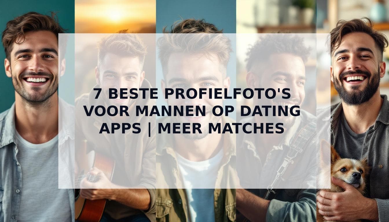 Cover Image for De 7 Fototypes: Jouw Gids voor de Beste Profielfoto's voor Mannen op Dating Apps