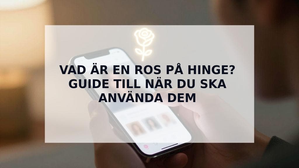 Cover Image for Vad Àr en ros pÄ Hinge? Din ultimata guide till nÀr (och nÀr INTE) du ska anvÀnda dem