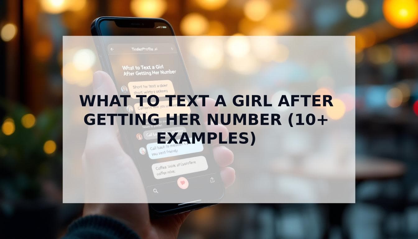 Cover Image for What to Text a Girl After Getting Her Number (10+ Examples That Work)
