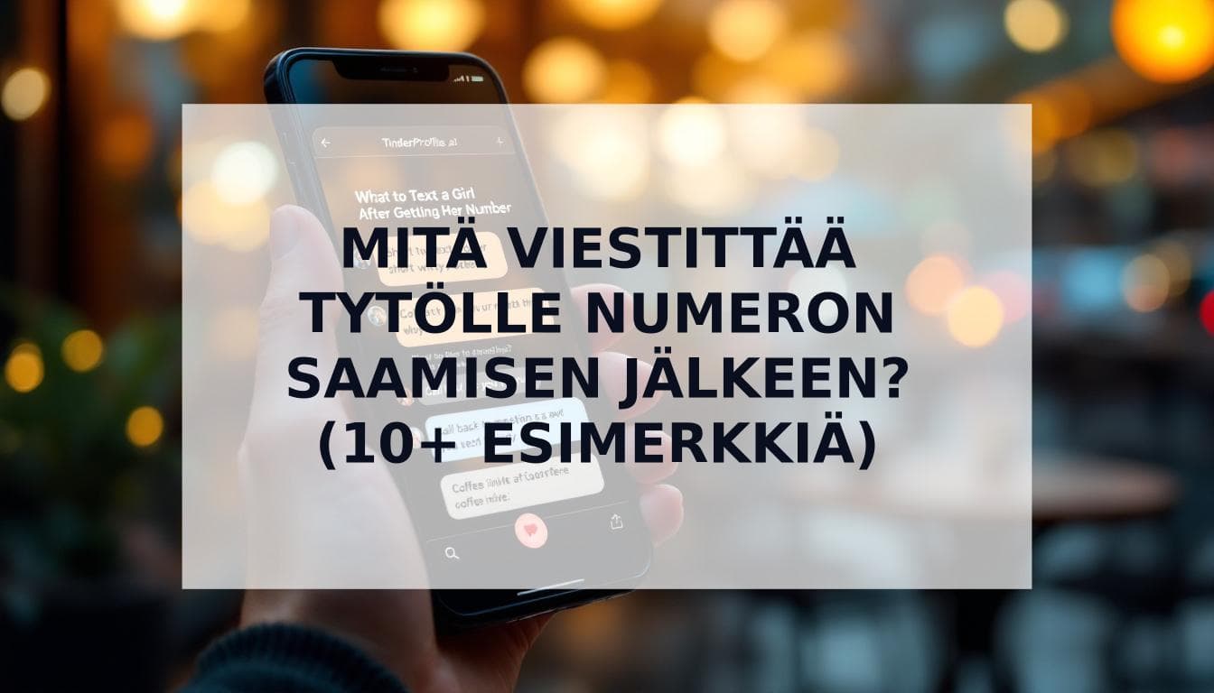 Cover Image for Mitä viestittää tytölle numeron saamisen jälkeen? (Yli 10 toimivaa esimerkkiä)