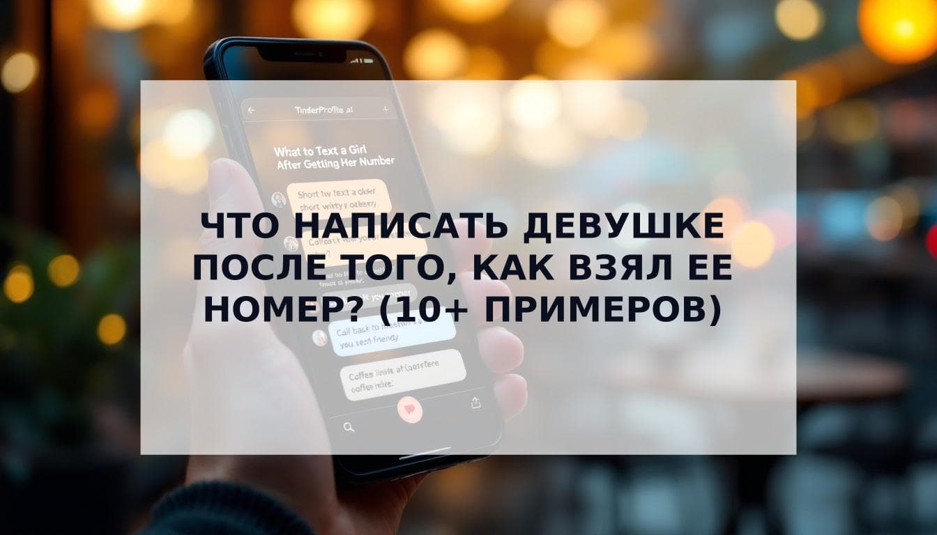 Cover Image for Что написать девушке после того, как взял ее номер? (10+ рабочих примеров)