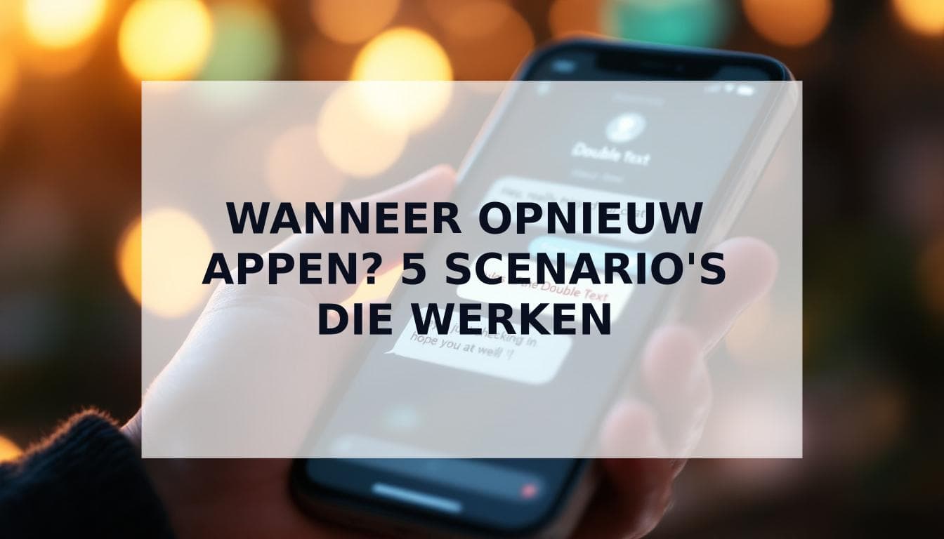 Cover Image for De regels van opnieuw appen: Wanneer en hoe stuur je haar weer een bericht?