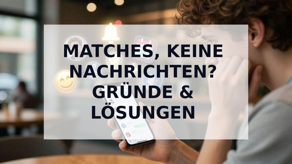 Cover Image for Matches, aber keine Nachrichten? 7 Gründe und wie du das Problem löst