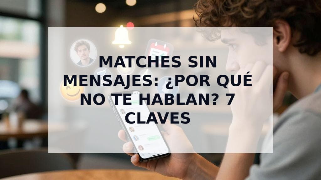 Cover Image for ¿Consigues Matches pero No Te Hablan? 7 Razones y Cómo Solucionarlo