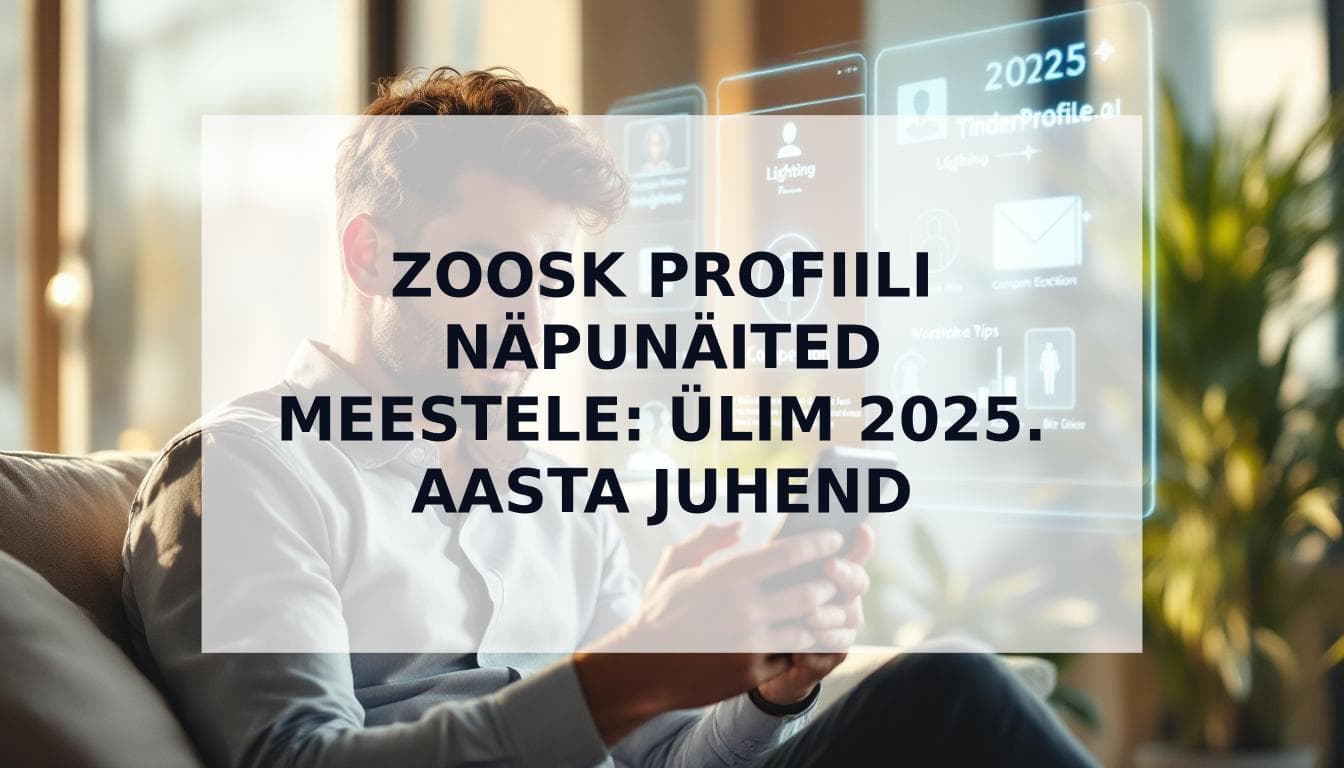 Cover Image for Ülim juhend: Zoosk profiili näpunäited meestele (2025. aasta väljaanne)