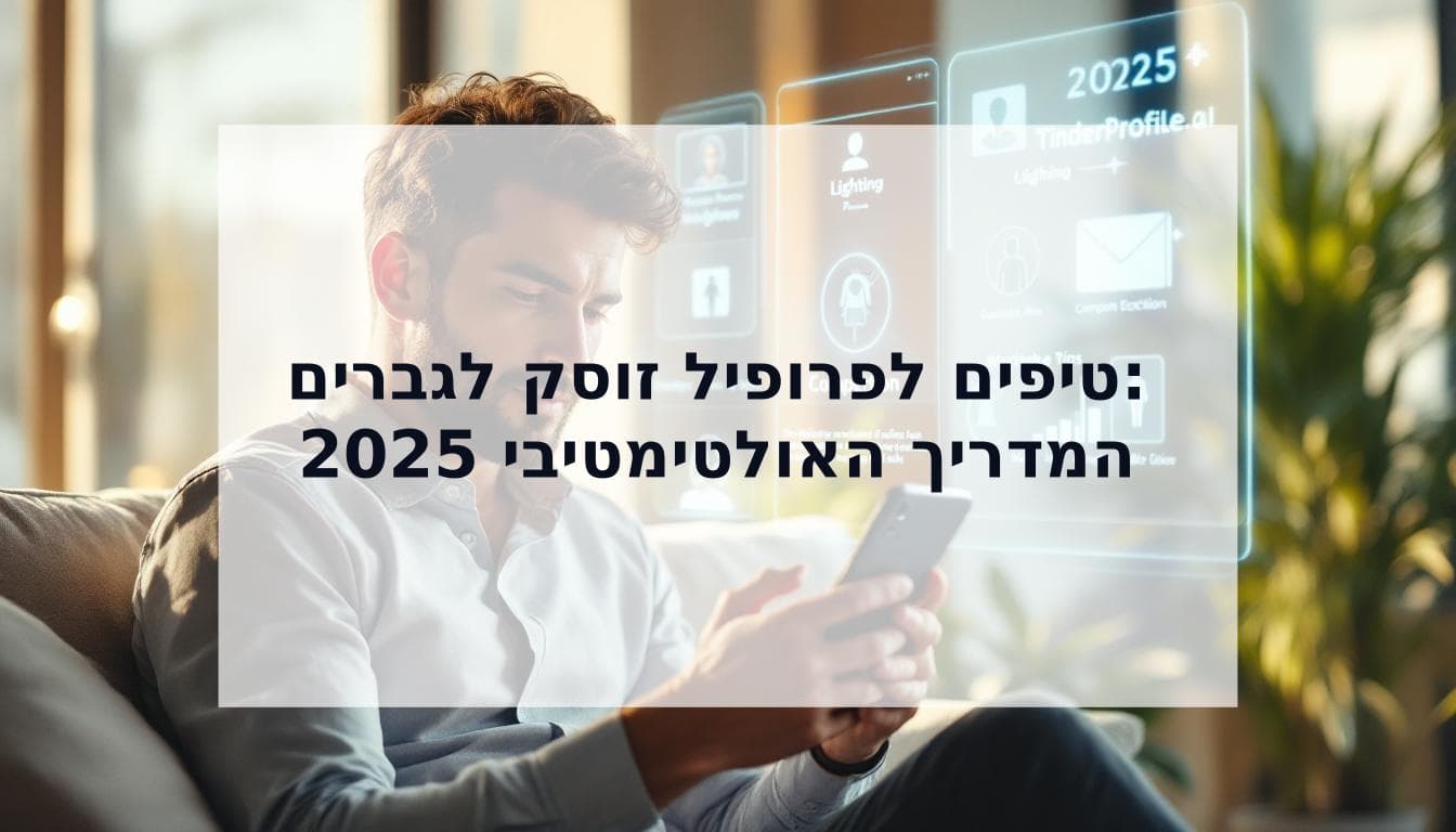 Cover Image for טיפים לפרופיל זוסק לגברים: המדריך האולטימטיבי ל-2025