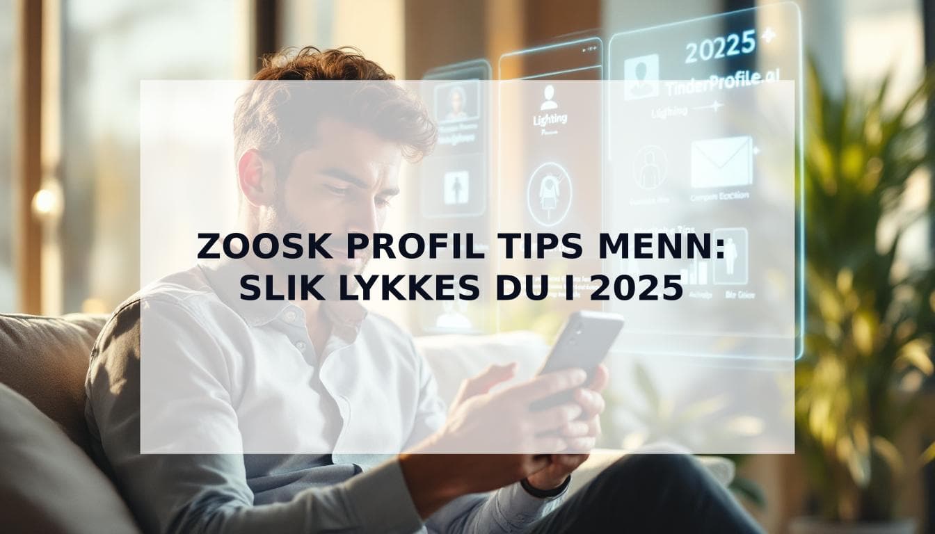 Cover Image for Den ultimate guiden til Zoosk profil tips menn (2025-utgaven)