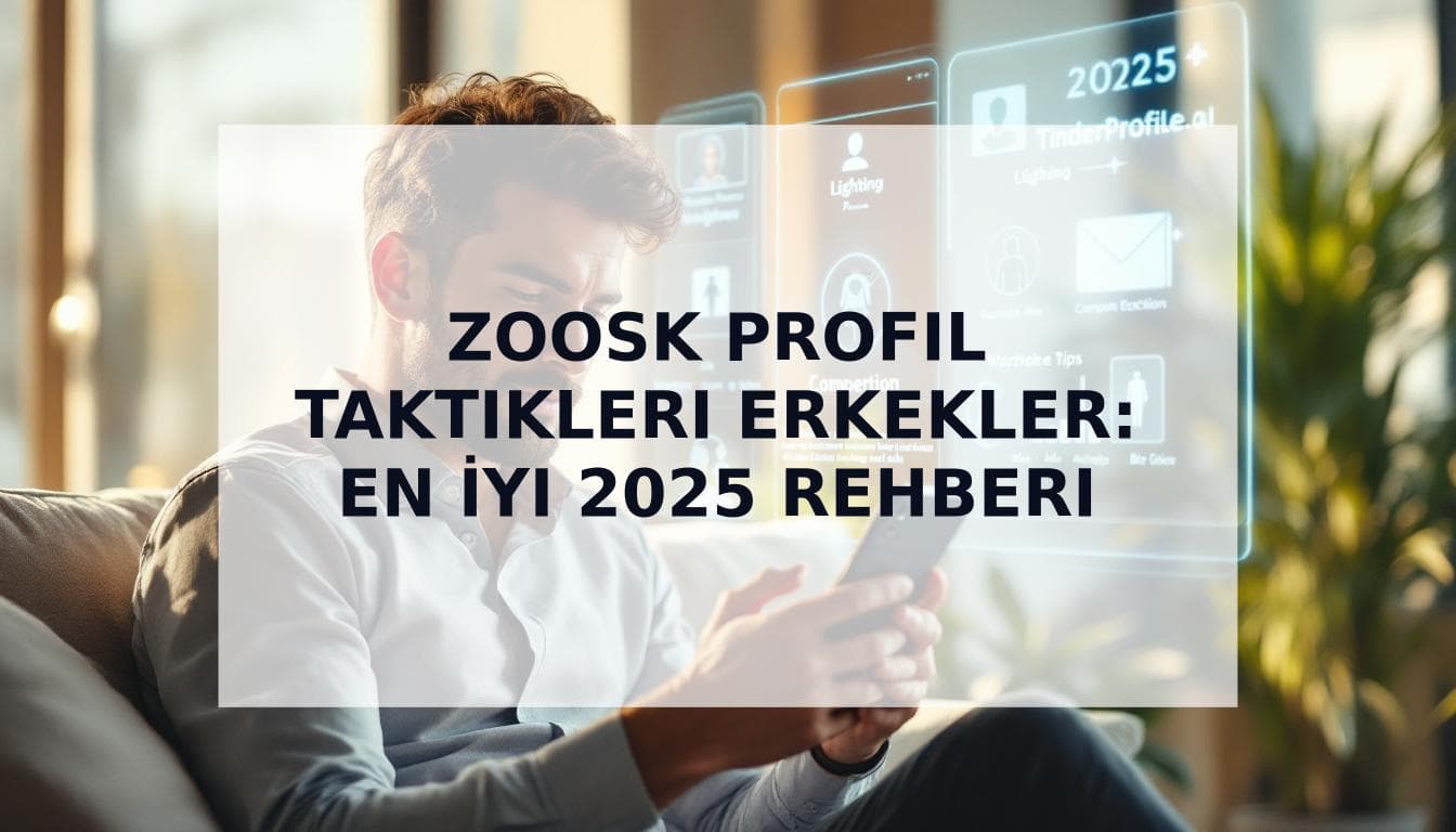 Cover Image for Erkekler İçin En İyi Zoosk Profil Taktikleri Rehberi (2025)