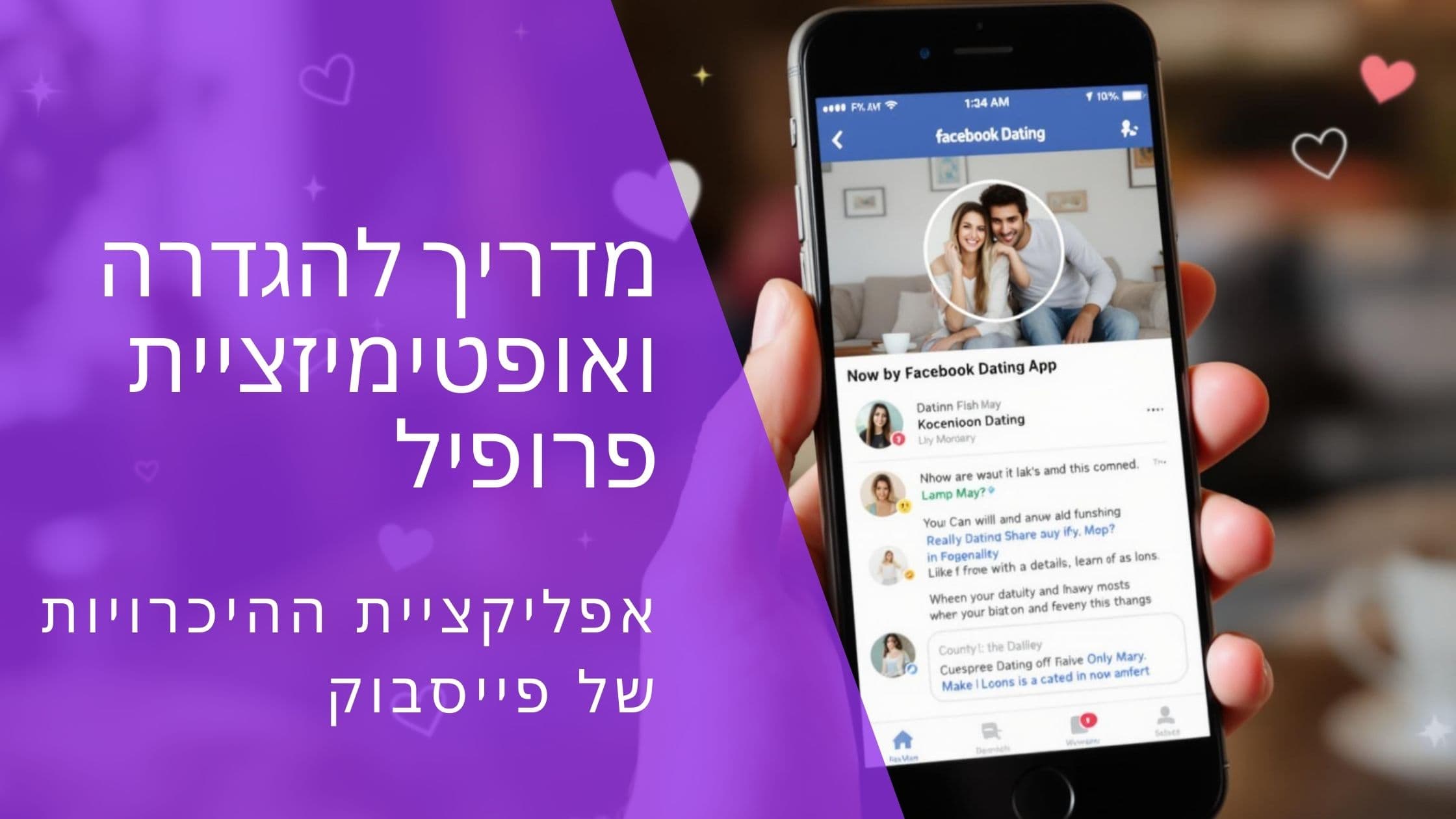 Cover Image for פייסבוק דייטינג 2025: המדריך המלא לשימוש בישראל