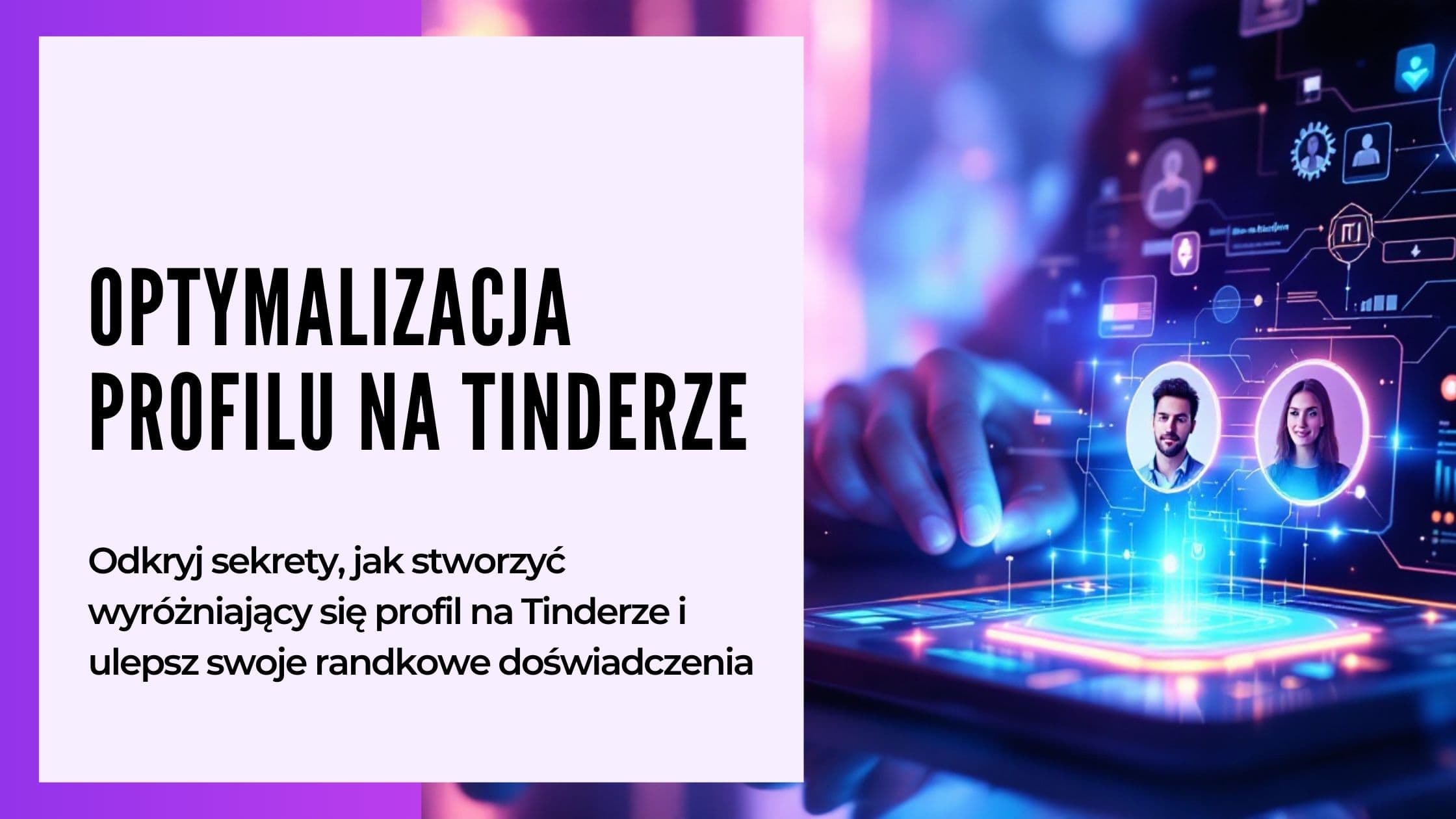 Cover Image for Jak Zoptymalizować Profil na Tinderze w 2026: Algorytm, Zdjęcia i Strategia
