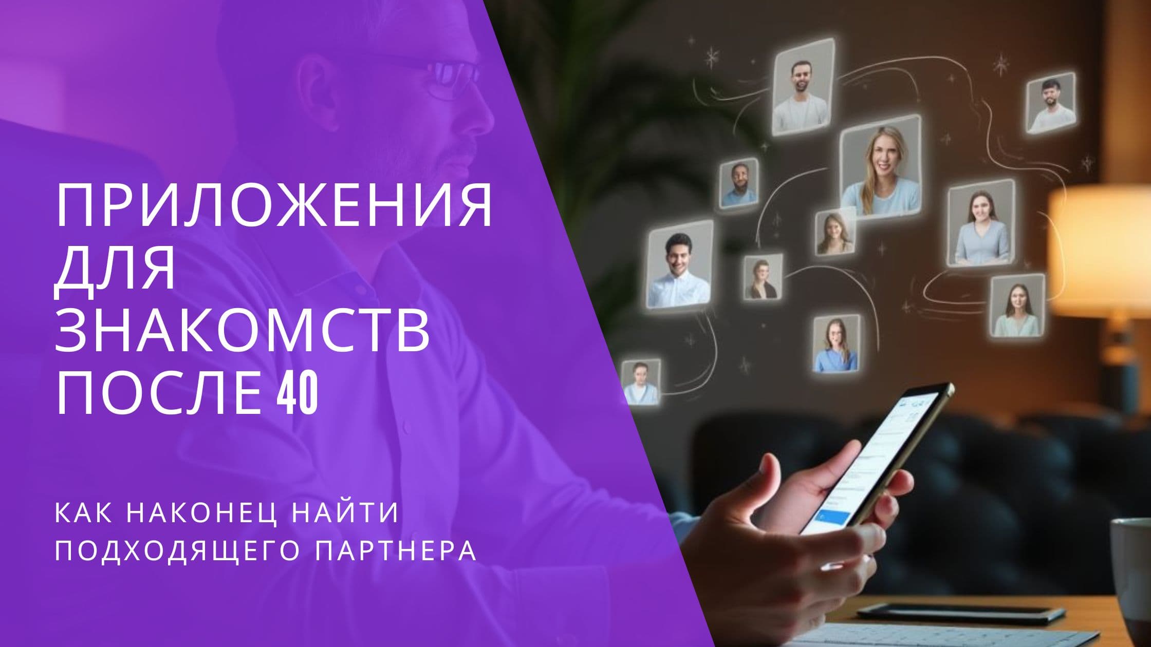 Cover Image for Лучшие приложения для знакомств после 40: полный гид по онлайн-дейтингу в России на 2025 год