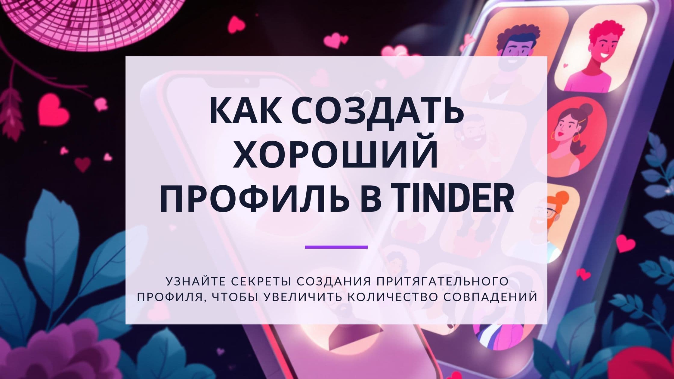 Cover Image for Как Сделать Хороший Профиль в Тиндере: Полное Руководство 2025