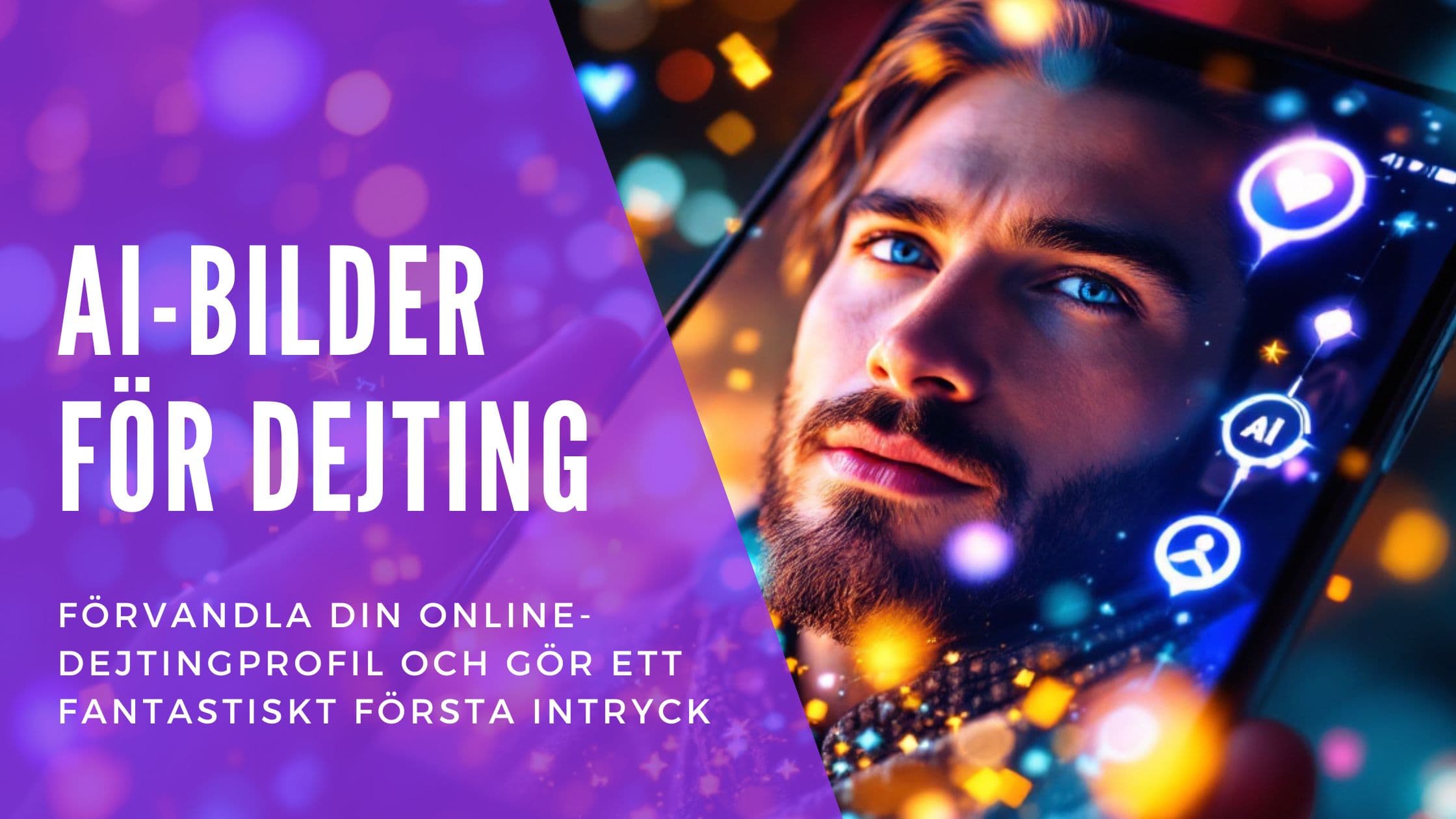 Cover Image for AI Dejtingbilder Sverige: Din Guide till Fler Matchningar 2025