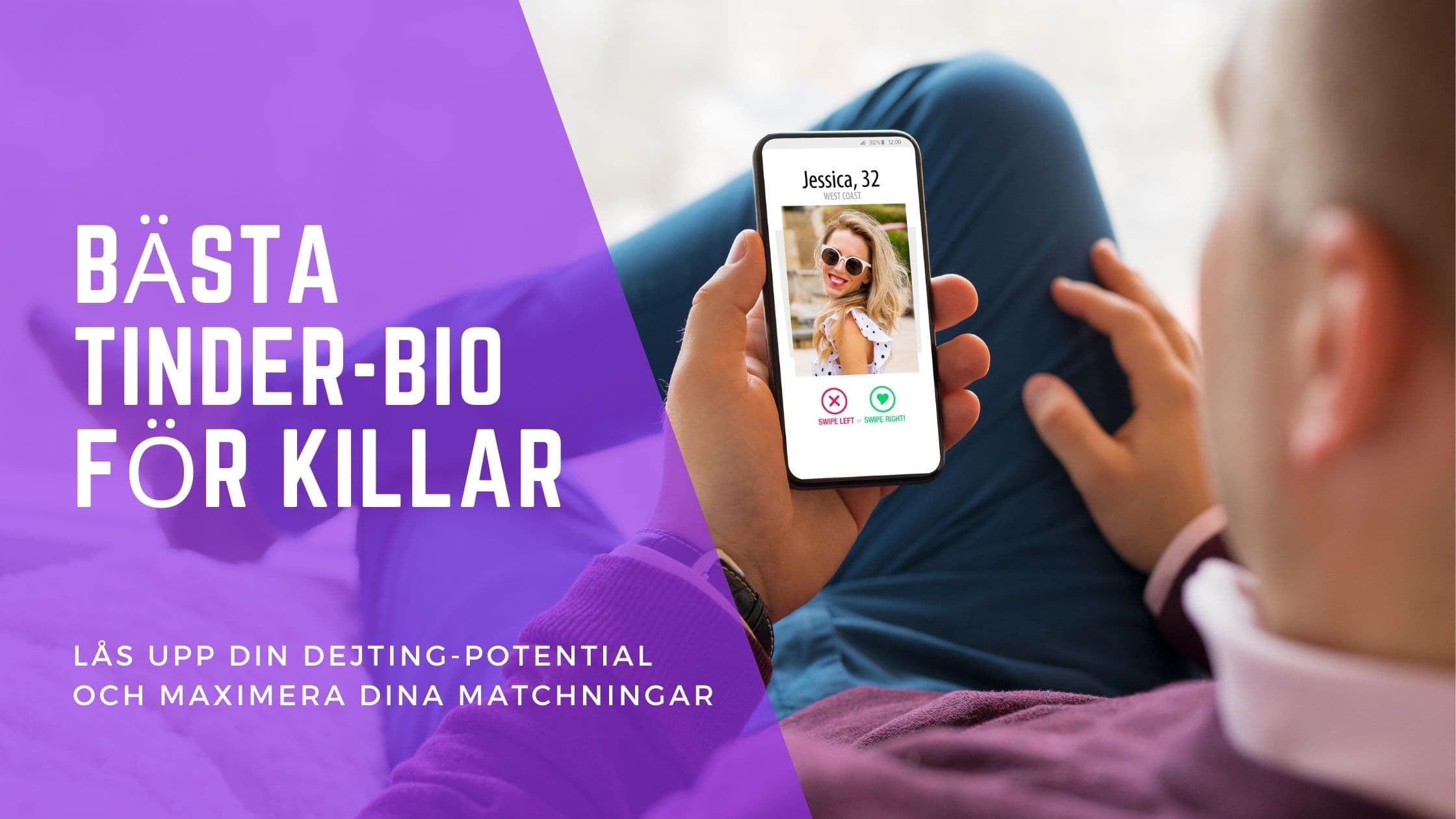 Cover Image for Rolig Tinder Bio Kille: 200+ Exempel & Psykologiska Tricks 2025