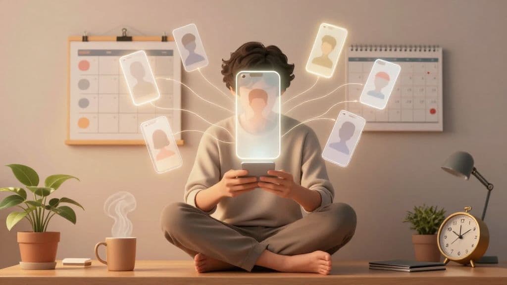 El arte de salir con varias personas a la vez: Cómo gestionar tus ligues sin agobiarte
