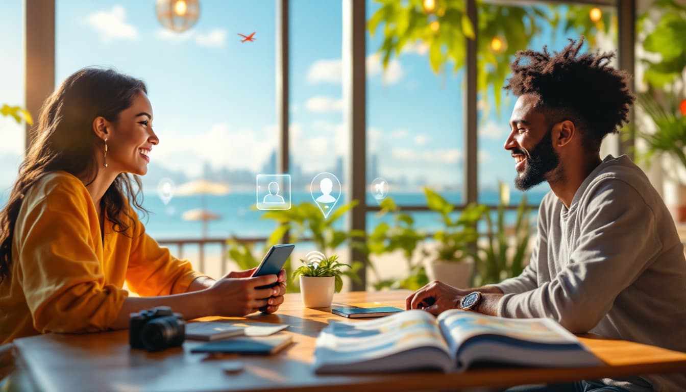 Den ultimata guiden till dejting för digitala nomader 2025