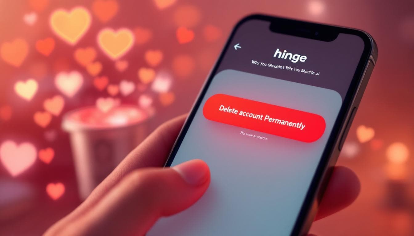 Come eliminare definitivamente il tuo account Hinge (e perché potresti non volerlo fare)