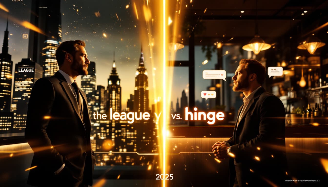 Hinge vs. The League: Den ultimative kamp i 2025 for ambitiøse mænd