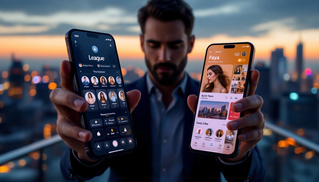 Raya vs The League confronto (2025): Quale app d'élite vale la pena per gli uomini?