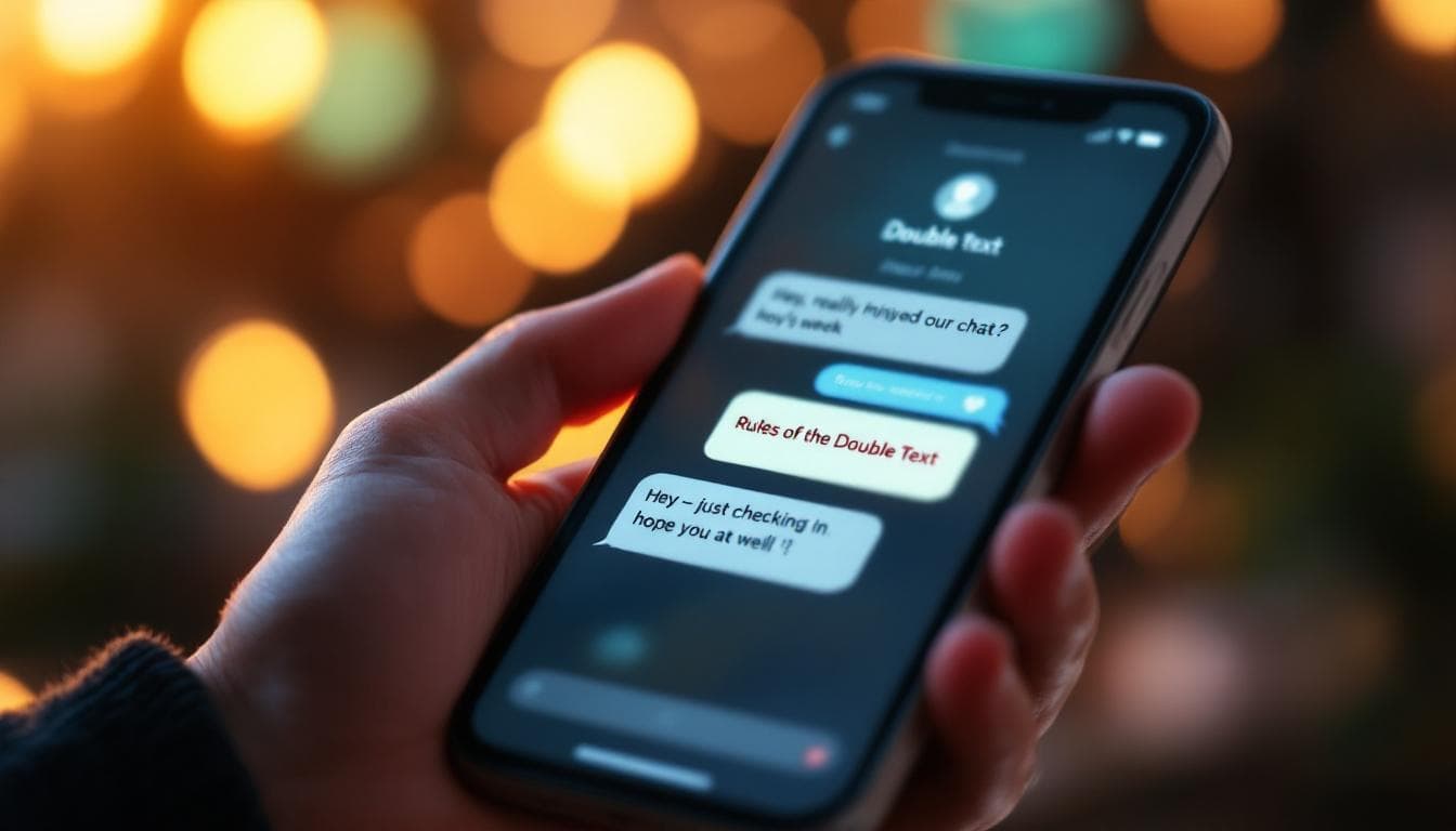 When to Double Text: The 5 Green Lights and 3 Red Lights
