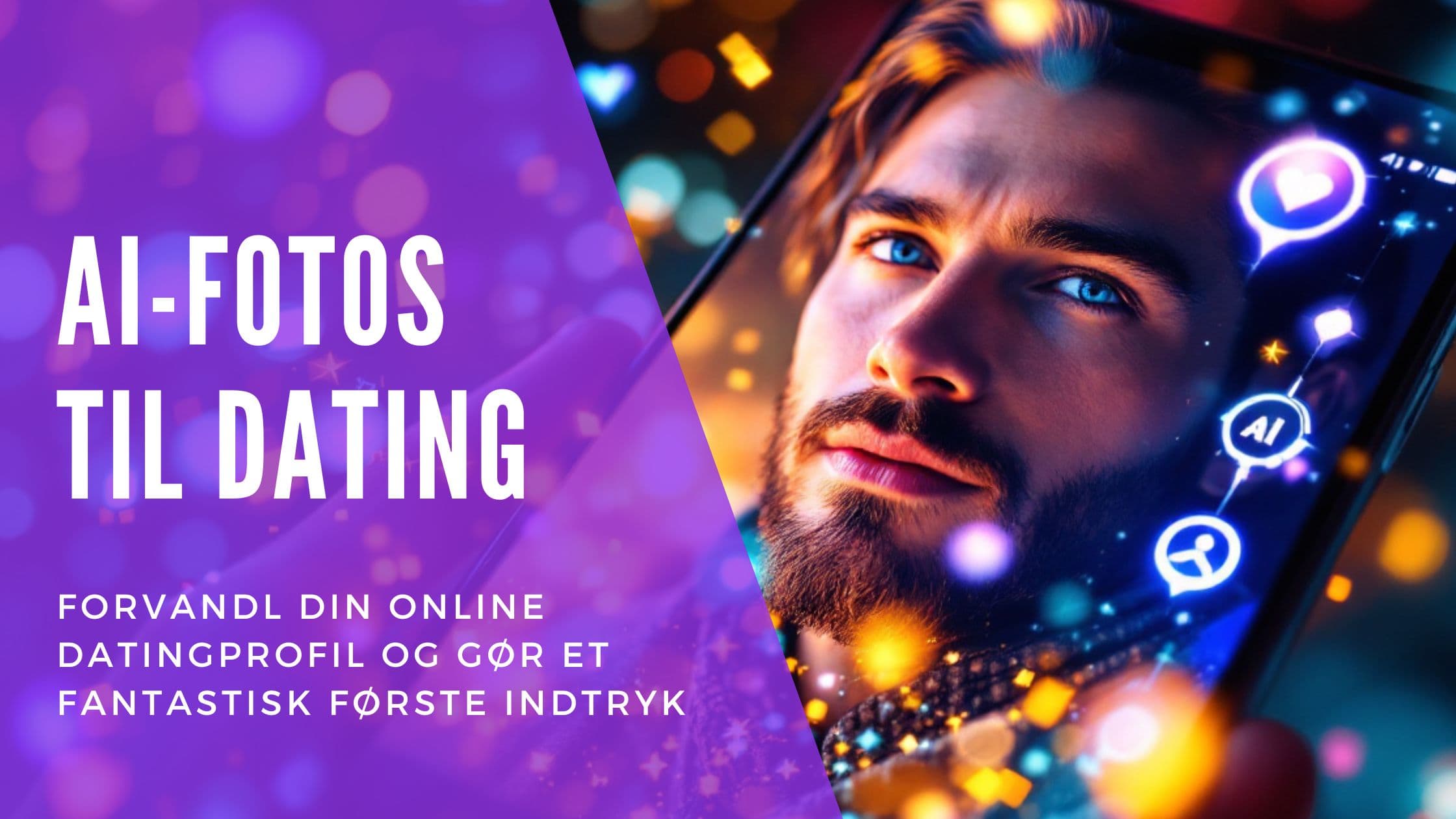 AI Dating Billeder: Få 10x Flere Matches (Dansk Guide 2026)