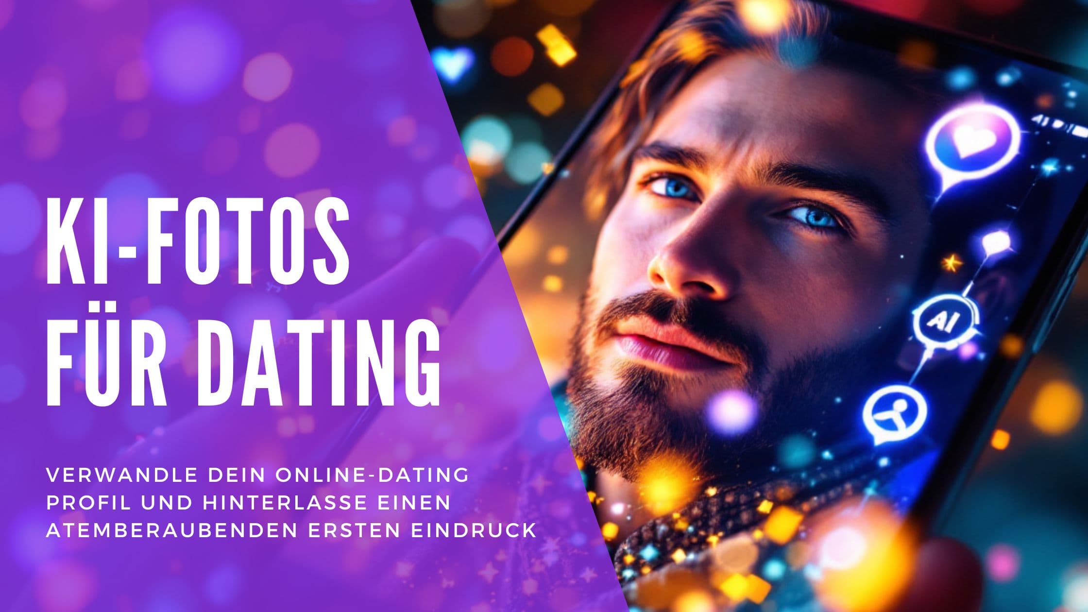 KI Dating Fotos: Der 2026 Guide für mehr Matches (Tinder, Bumble & Hinge)